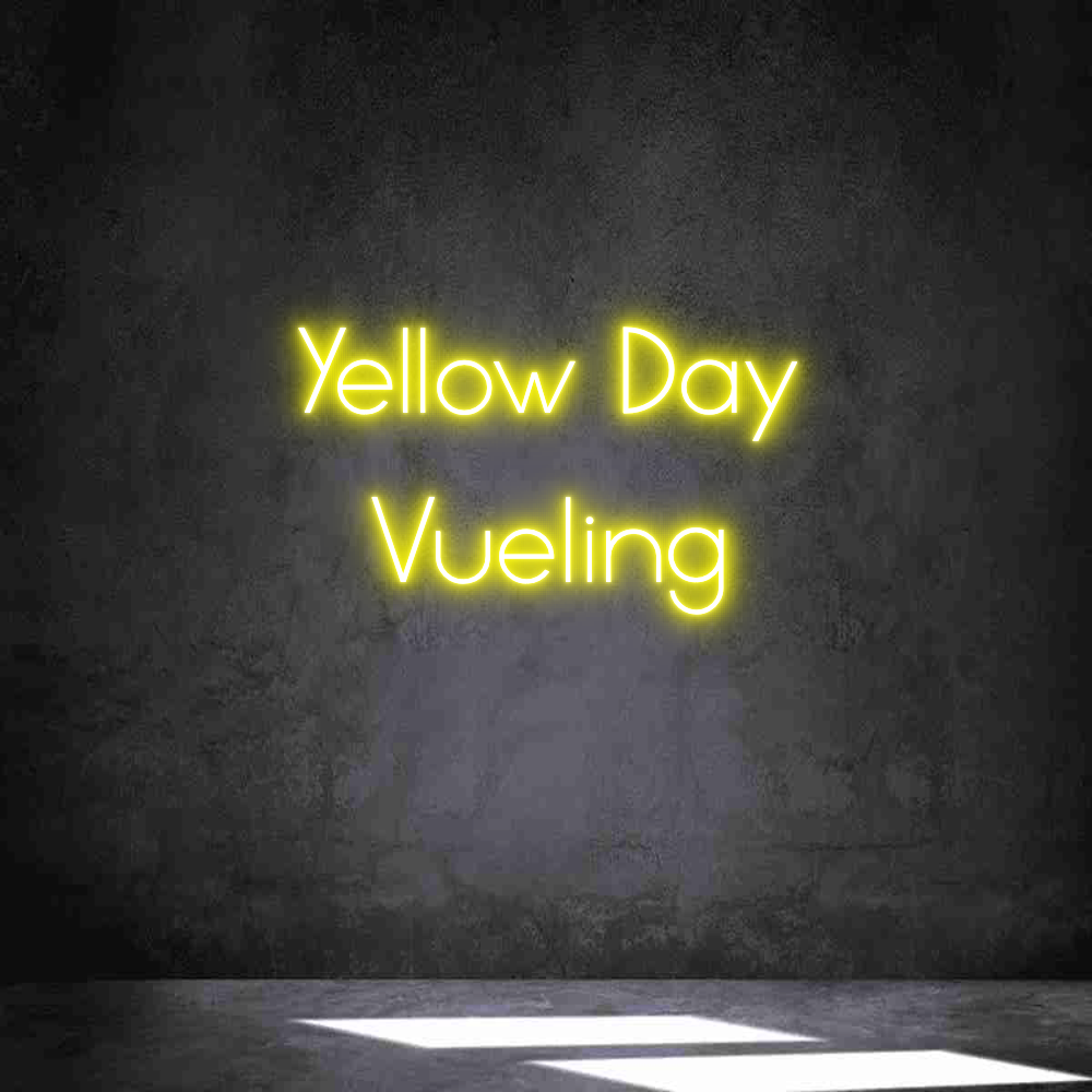 Neon personalizado: Yellow Day
V...
