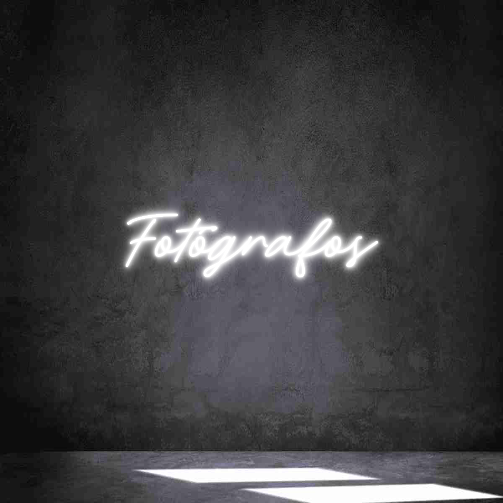 Neon personalizado: Fotógrafos