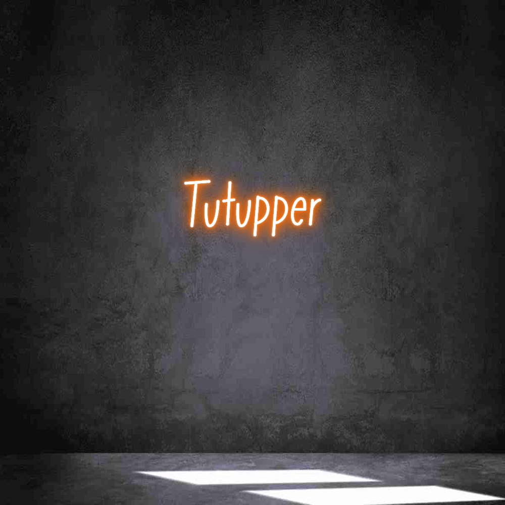 Neon personalizado: Tutupper