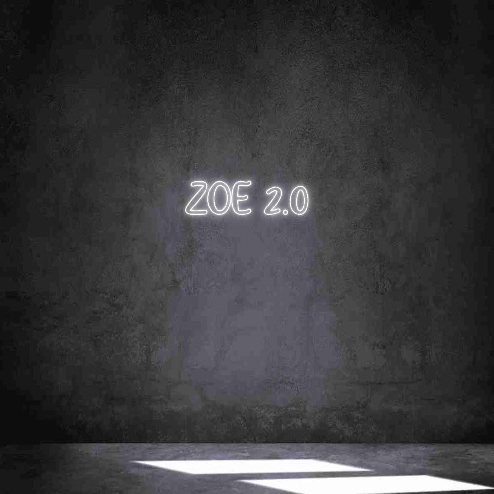 Neon personalizado: ZOE 2.0