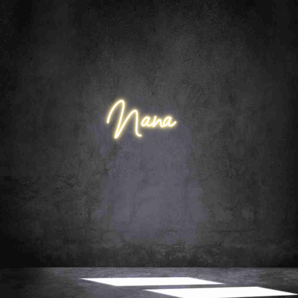 Neon personalizado: Ñaña