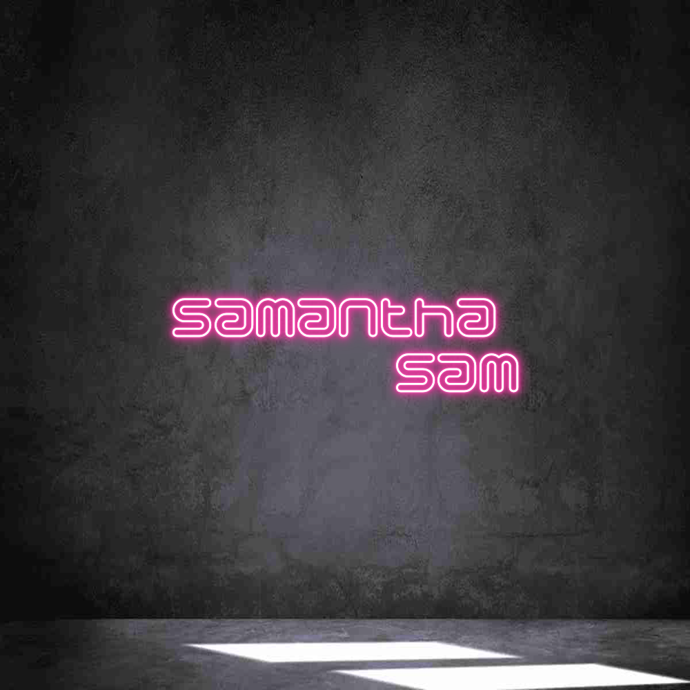 Neon personalizado: Samantha 
  ...