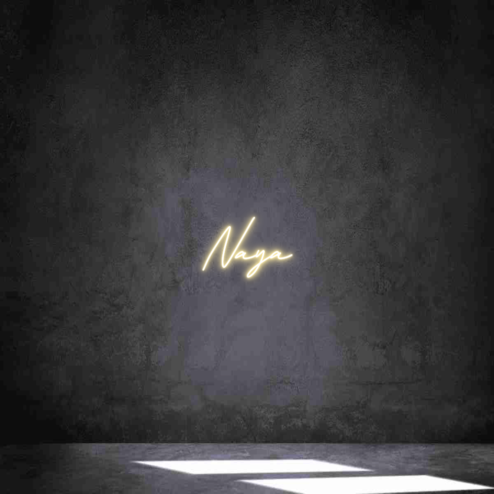 Neon personalizado: Naya