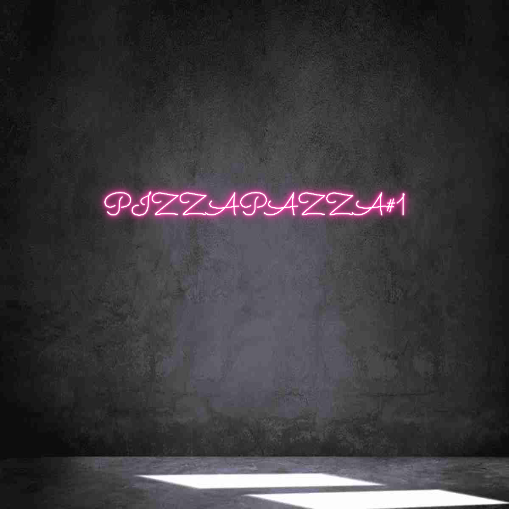 Neon personalizado: PIZZAPAZZA#1