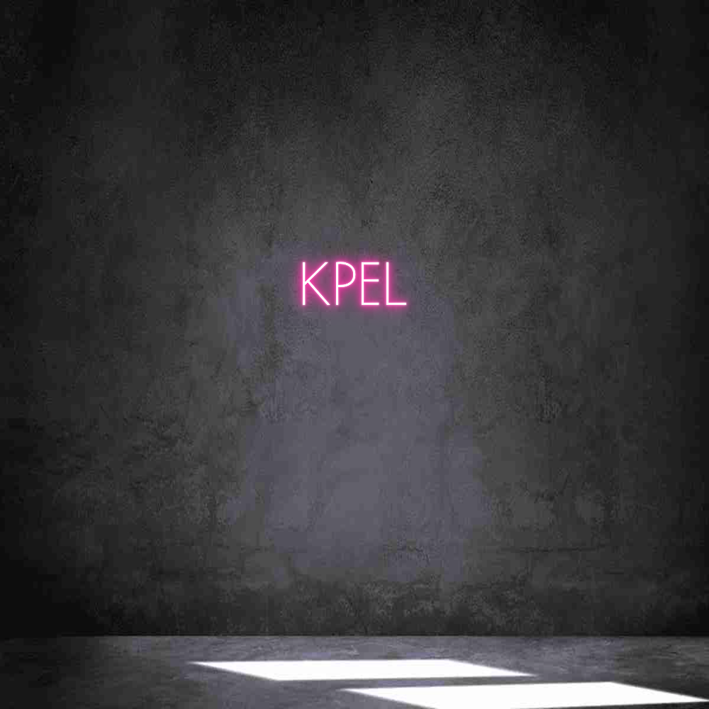 Neon personalizado: KPEL