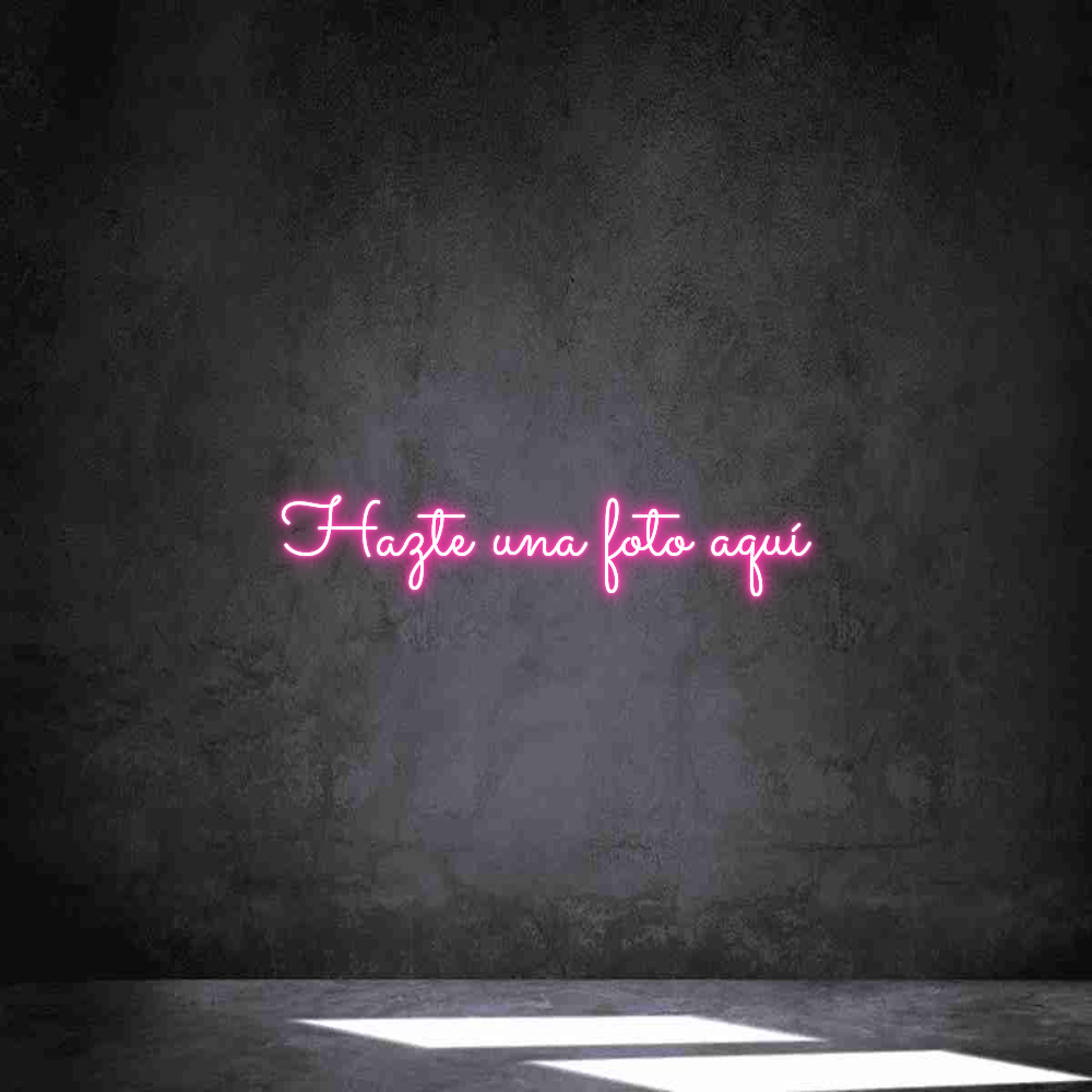 Neon personalizado: Hazte una fot...