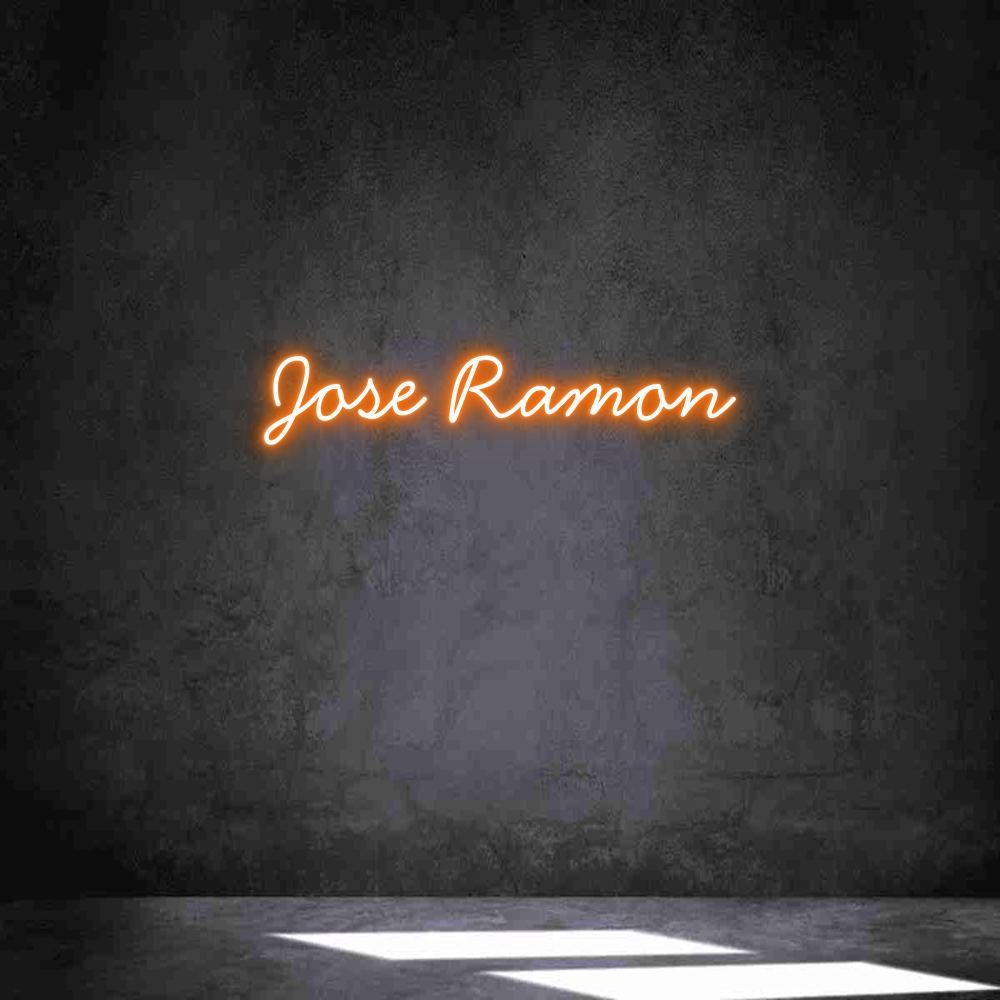 Neon personalizado: Jose Ramon