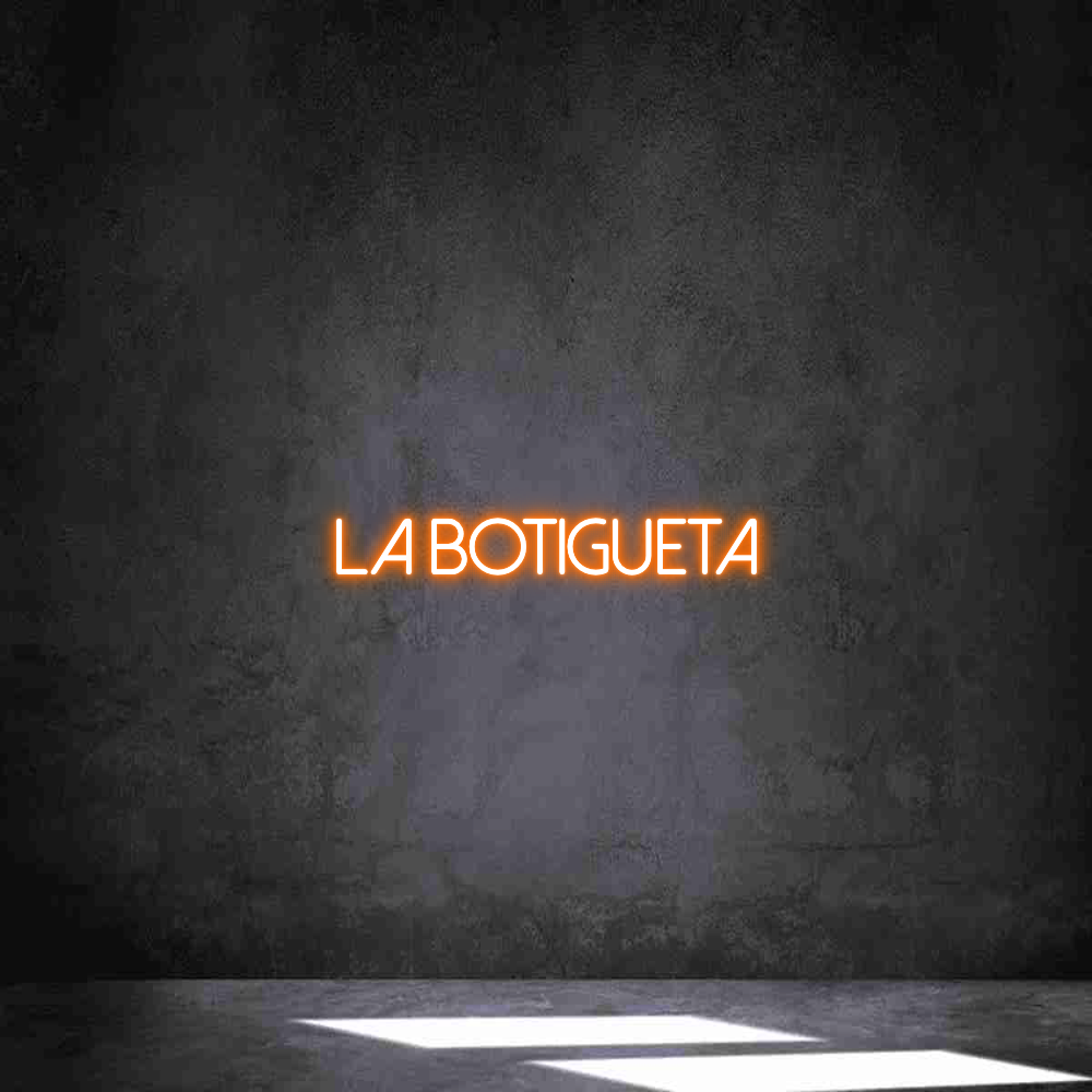 Neon personalizado: LA BOTIGUETA