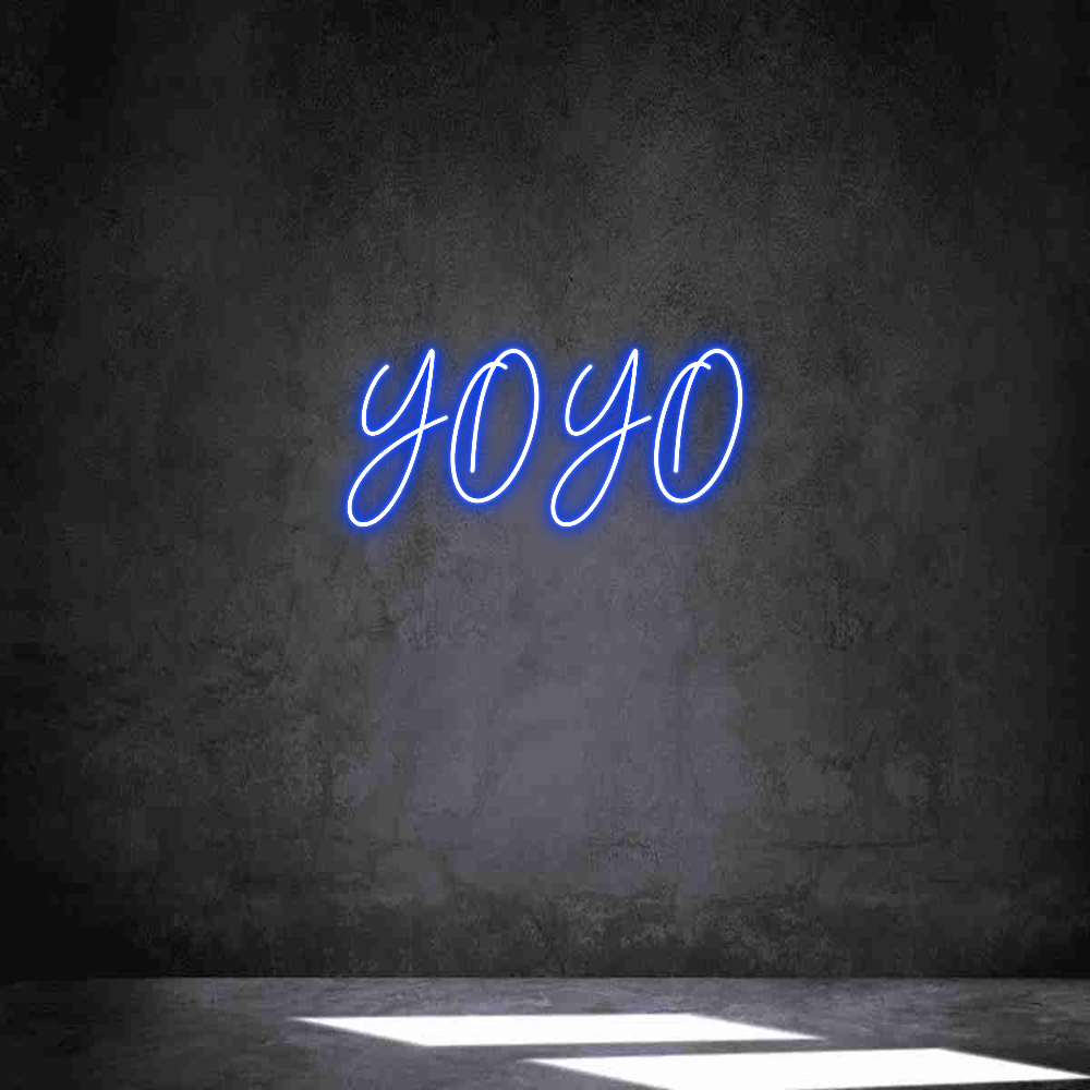 Neon personalizado: YOYO