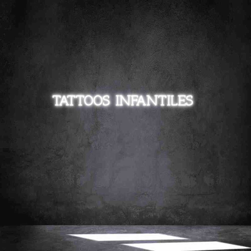 Neon personalizado: TATTOOS INFAN...