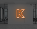 letras-de-neon-k-naranja