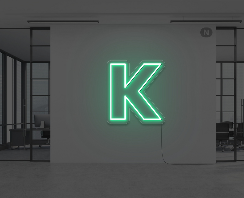 letras-de-neon-k-verde