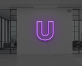 letras-de-neon-u-violeta