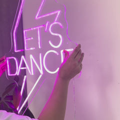 Cartel neon Let's Dance