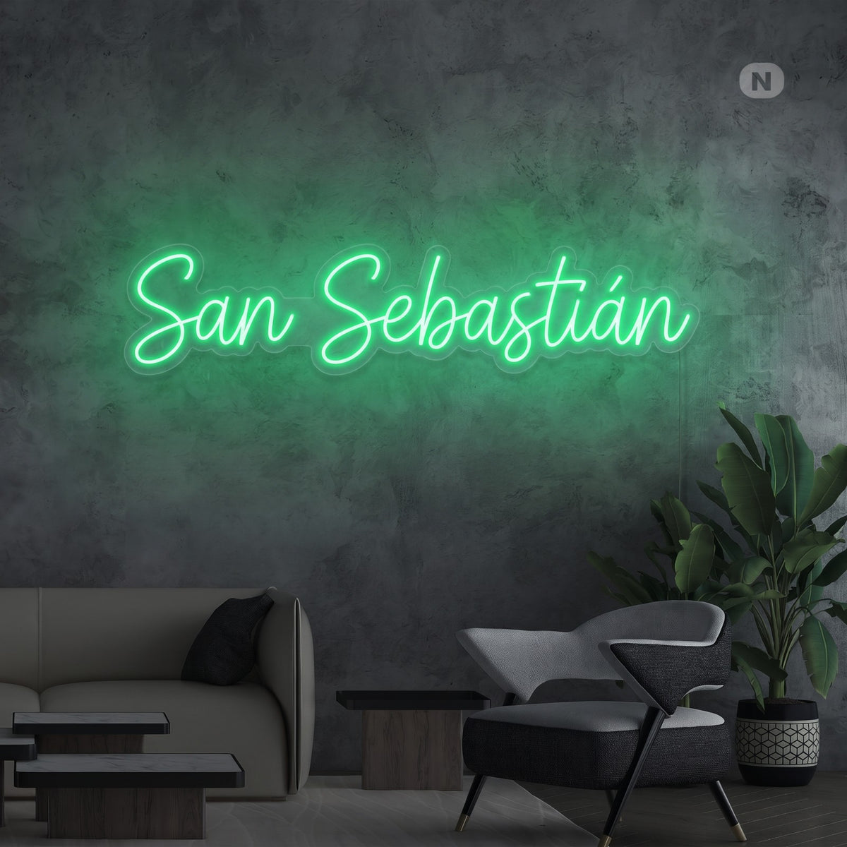 Toilet neon sign