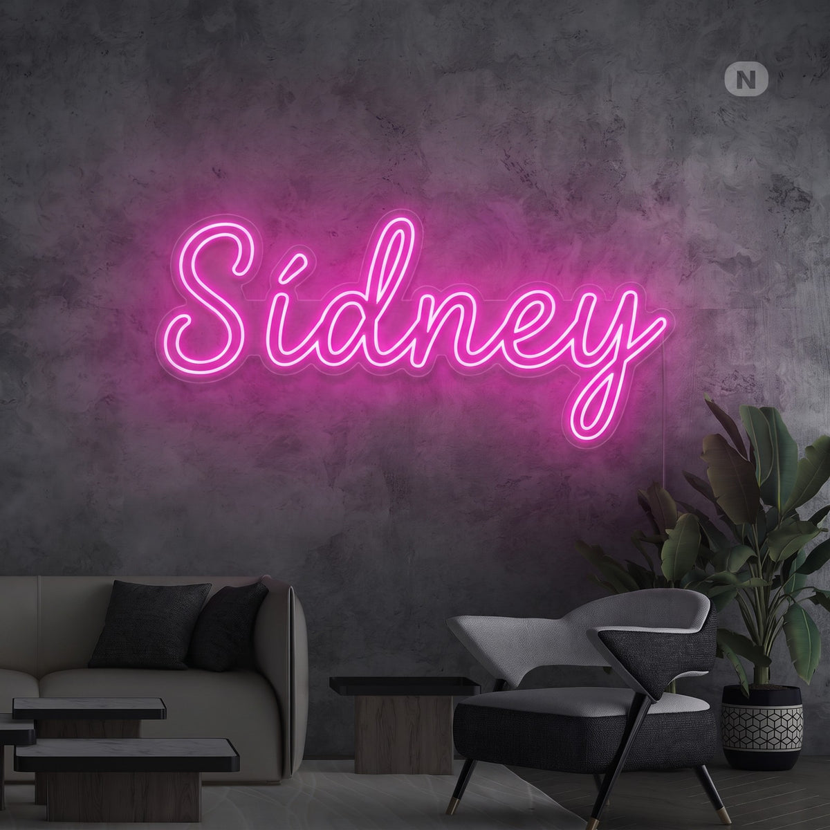 Toilet neon sign