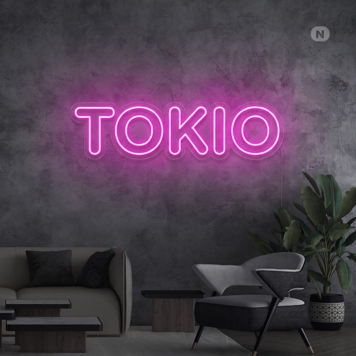 Toilet neon sign