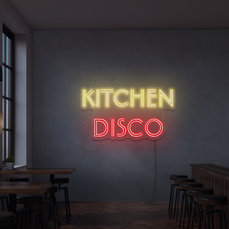 Cartel neon Kitchen Disco