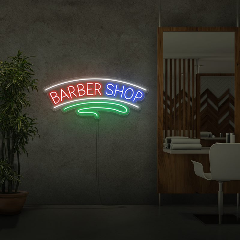 Cartel neon Barber Shop 2