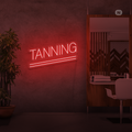 Cartel neon Tanning