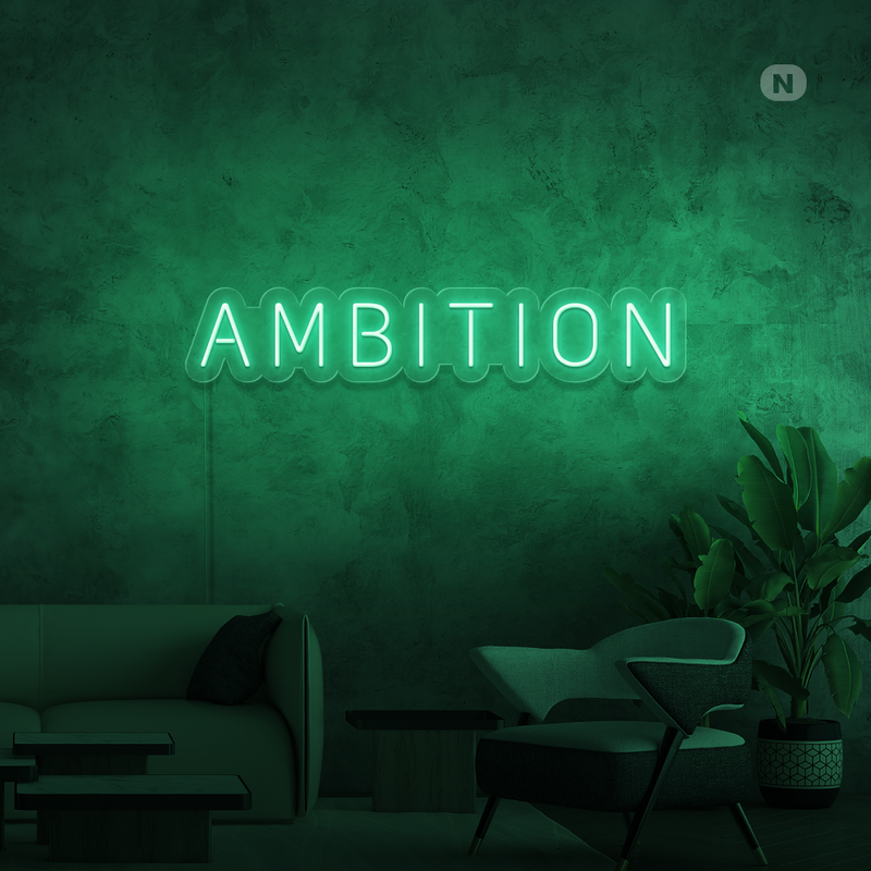 Cartel neon Ambition