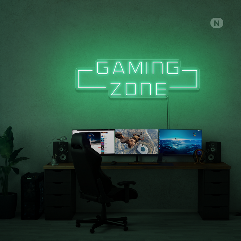 Cartel neon Gaming Zone