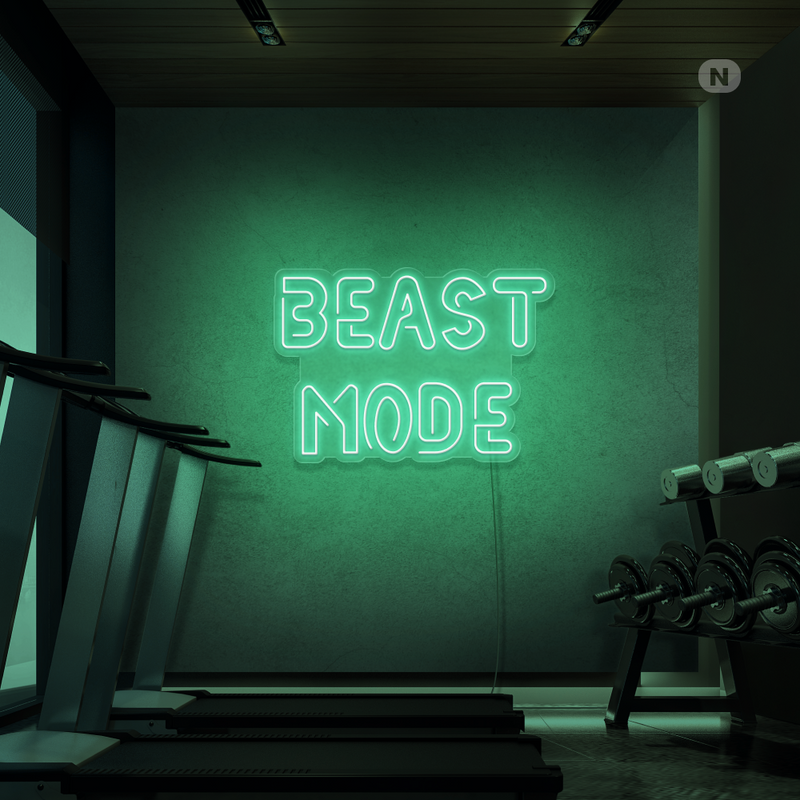 Cartel neon Beast Mode