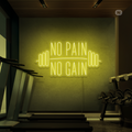 Cartel neon No Pain No Gain