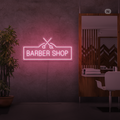 Cartel neon Barber Shop