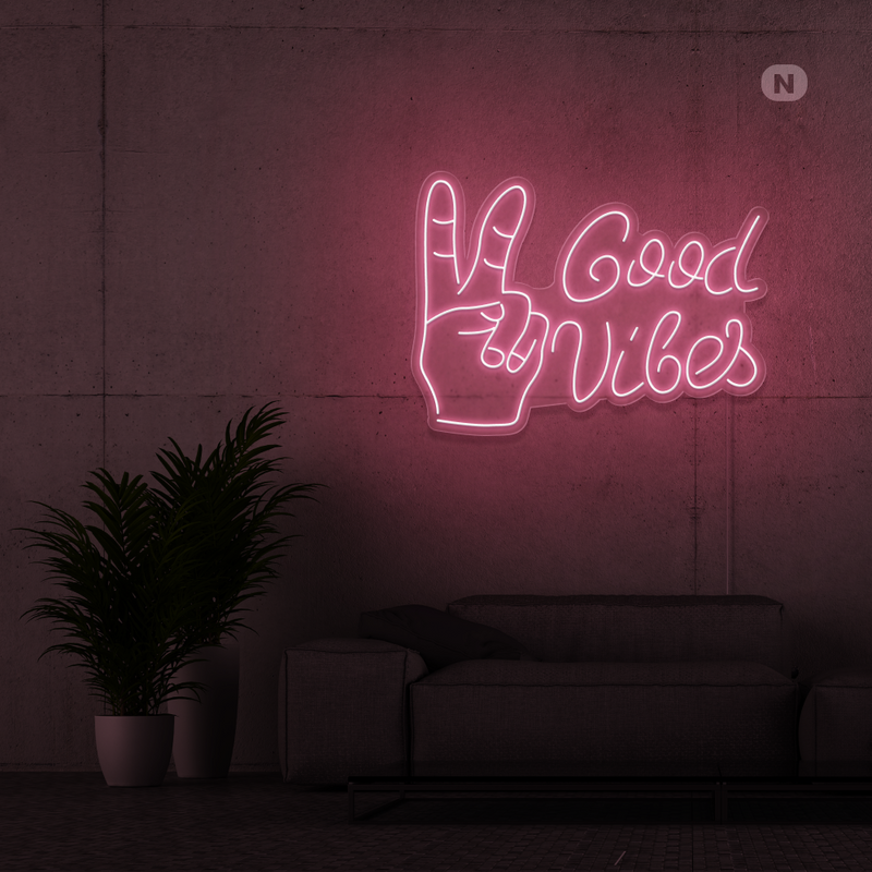 Cartel neon Good Vibes