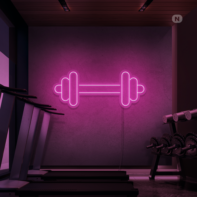 Cartel neon Dumbell