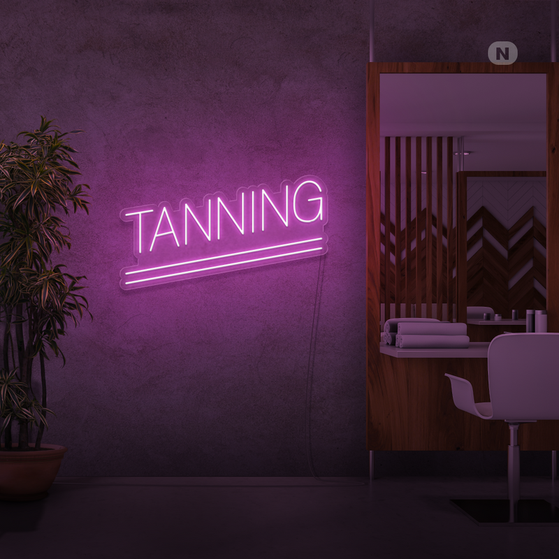 Cartel neon Tanning