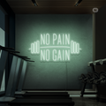 Cartel neon No Pain No Gain